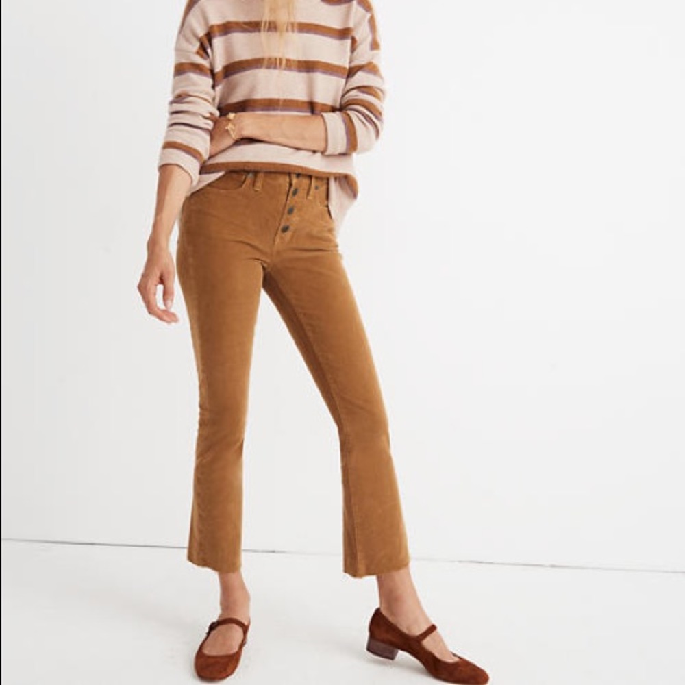 Madewell Demi Cali Bootcut Corduroy Pant